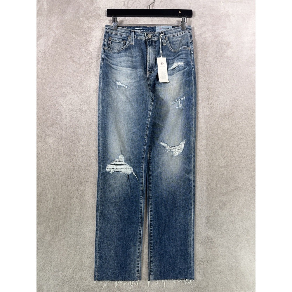 AG-ED Adriano Goldschmied Denim Phoebe Jeans Womens 27x28 Blue Tapered Leg